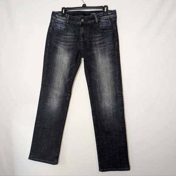 Vigoss Dark Denim Boot Cut Jeans - Picture 4 of 13